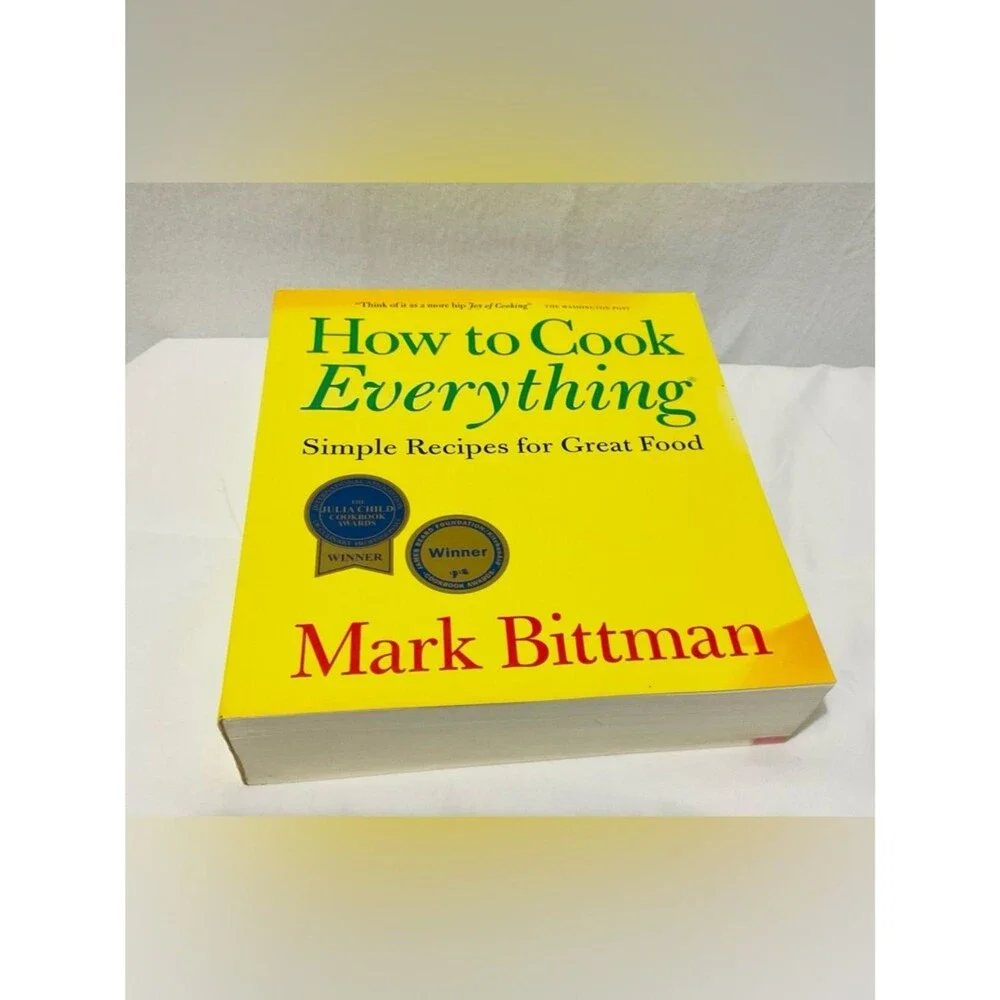 How to Cook Everything by Mark Bittman - Yellow Cover
